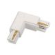 Accesorii iluminat - Accesoriu, Conector alb L partea dreapta, pentru sina trifazata MAXLIGHT