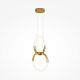 Pendule, Lustre suspendate - Pendul LED design modern Node auriu