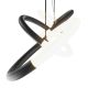 Pendule, Lustre suspendate - Lustra LED suspendata design modern Node negru