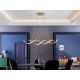Pendule, Lustre suspendate - Lustra LED suspendata design modern Dido aurie