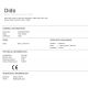 Lampadare - Lampadar LED / Lampa de podea design modern Dido aurie