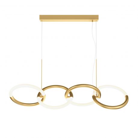Pendule, Lustre suspendate - Lustra LED suspendata design modern Node auriu