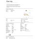 Candelabre, Lustre - Lustra LED cu telecomanda design modern Eternity 60cm