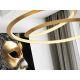 Candelabre, Lustre - Lustra LED cu telecomanda design modern Eternity 97cm