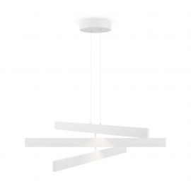 Pendule, Lustre suspendate - Lustra LED suspendata design modern Origami alb