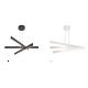 Pendule, Lustre suspendate - Lustra LED suspendata design modern Origami alb