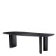 Mese dining - Masa dining moderna design LUX Flemings negru 250x105cm