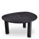 Mese dining - Masa dining moderna design LUX Lombardo negru 149x128cm