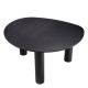 Mese dining - Masa dining moderna design LUX Lombardo negru 149x128cm