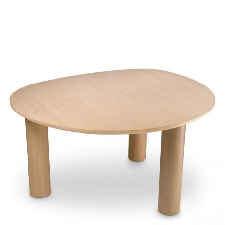 Mese dining - Masa dining moderna design LUX Lombardo natur 149x128cm