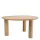 Mese dining - Masa dining moderna design LUX Lombardo natur 149x128cm