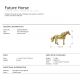 Statuete - Figurina cal design decorativ Future Horse