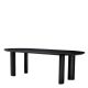 Mese dining - Masa dining moderna design LUX Mogador S negru 244x109cm