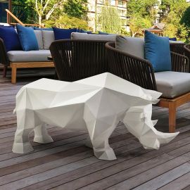 Statuete - Figurina rinocer design decorativ Future Rhino