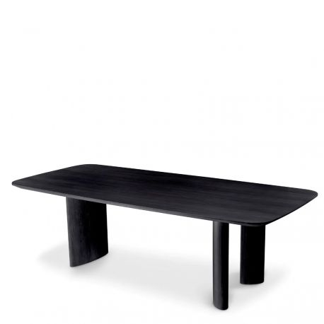 Mese dining - Masa dining moderna design LUX Harmonie S negru 241x109cm