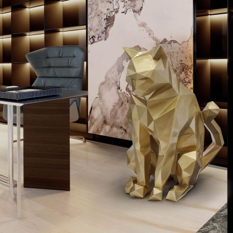 Statuete - Figurina pisica design decorativ Future Cat