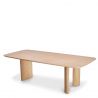 Masa dining moderna design LUX Harmonie S natur 241x109cm