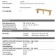 Mese dining - Masa dining moderna design LUX Harmonie L natur 300x116cm