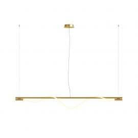 Pendule, Lustre suspendate - Lustra LED design modern Tau auriu
