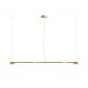 Lustra LED design modern Tau auriu