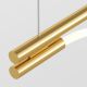 Pendule, Lustre suspendate - Lustra LED design modern Tau auriu
