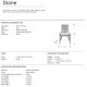 Scaune - Scaun dining design elegant Diane