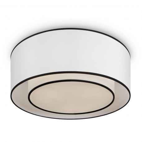 Plafoniere - Plafoniera design modern Bergamo alb, negru