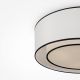Plafoniere - Plafoniera design modern Bergamo alb, negru