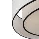 Plafoniere - Plafoniera design modern Bergamo alb, negru