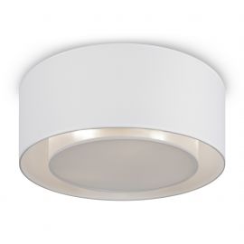 Plafoniere - Plafoniera design modern Bergamo alb, transparent