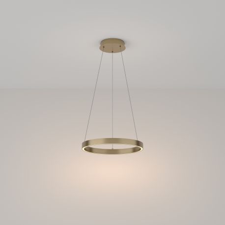 Pendule, Lustre suspendate - Lustra LED suspendata design modern Rim alama 40cm, 3000K