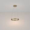 Lustra LED suspendata design modern Rim alama 40cm, 3000K