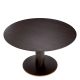 Mese dining - Masa rounda design LUX Astro 132cm, Mocha oak