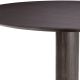 Mese dining - Masa rounda design LUX Astro 132cm, Mocha oak
