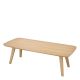 Mese dining - Masa design LUX Glover Natural oak, 245x109cm