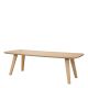 Mese dining - Masa design LUX Glover Natural oak, 245x109cm