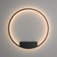 Iluminat interior - Aplica LED de perete design modern Rim negru 80cm