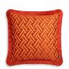 Perna decorativa design LUX Doris S orange, 50x50cm