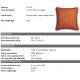 Perne si fete de perne - Perna decorativa design LUX Doris L orange, 60x60cm
