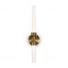 Aplica LED de perete design modern Stelo alama, transparent