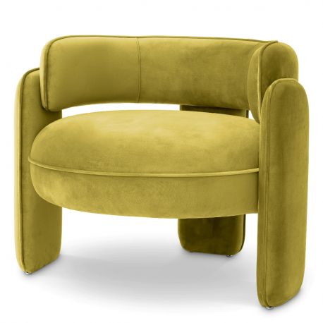 Scaune - Scaun modern design LUX Chaplin, Savona vintage green