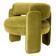 Scaune - Scaun modern design LUX Chaplin, Savona vintage green