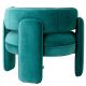 Scaune - Scaun modern design LUX Chaplin, Savona turquoise