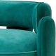 Scaune - Scaun modern design LUX Chaplin, Savona turquoise