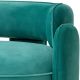 Scaune - Scaun modern design LUX Chaplin, Savona turquoise