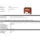 Scaune - Scaun modern design LUX Chaplin, Savona orange