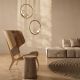 Pendule, Lustre suspendate - Pendul LED design modern Moon alama