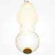 Pendule, Lustre suspendate - Pendul LED design modern Collar auriu, transparent, alb