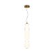 Pendule, Lustre suspendate - Pendul LED design modern Collar auriu, transparent, alb