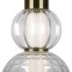 Pendule, Lustre suspendate - Pendul LED design modern Collar auriu, transparent, alb